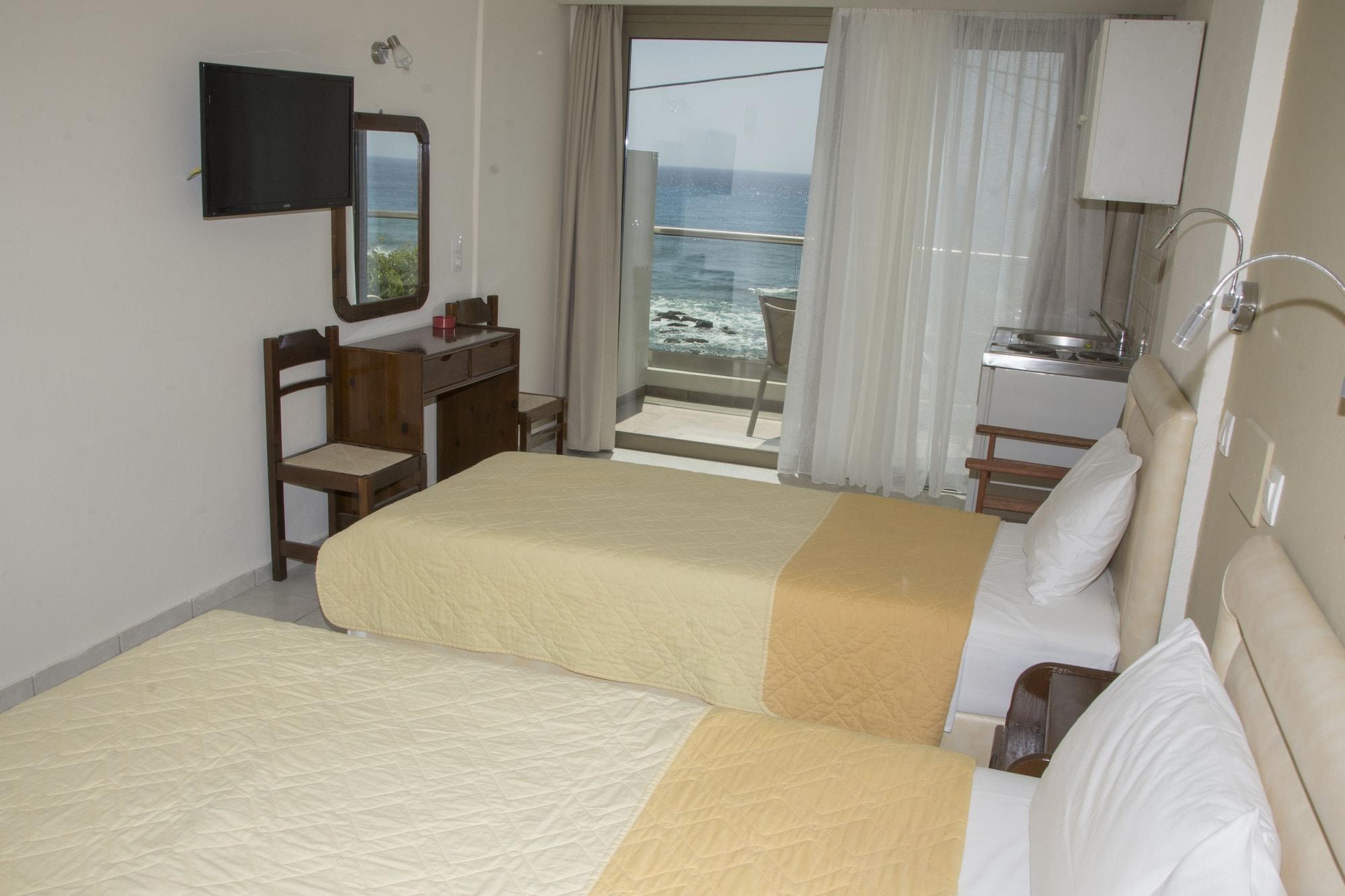 Creta Mare Hotel Plakias Bagian luar foto