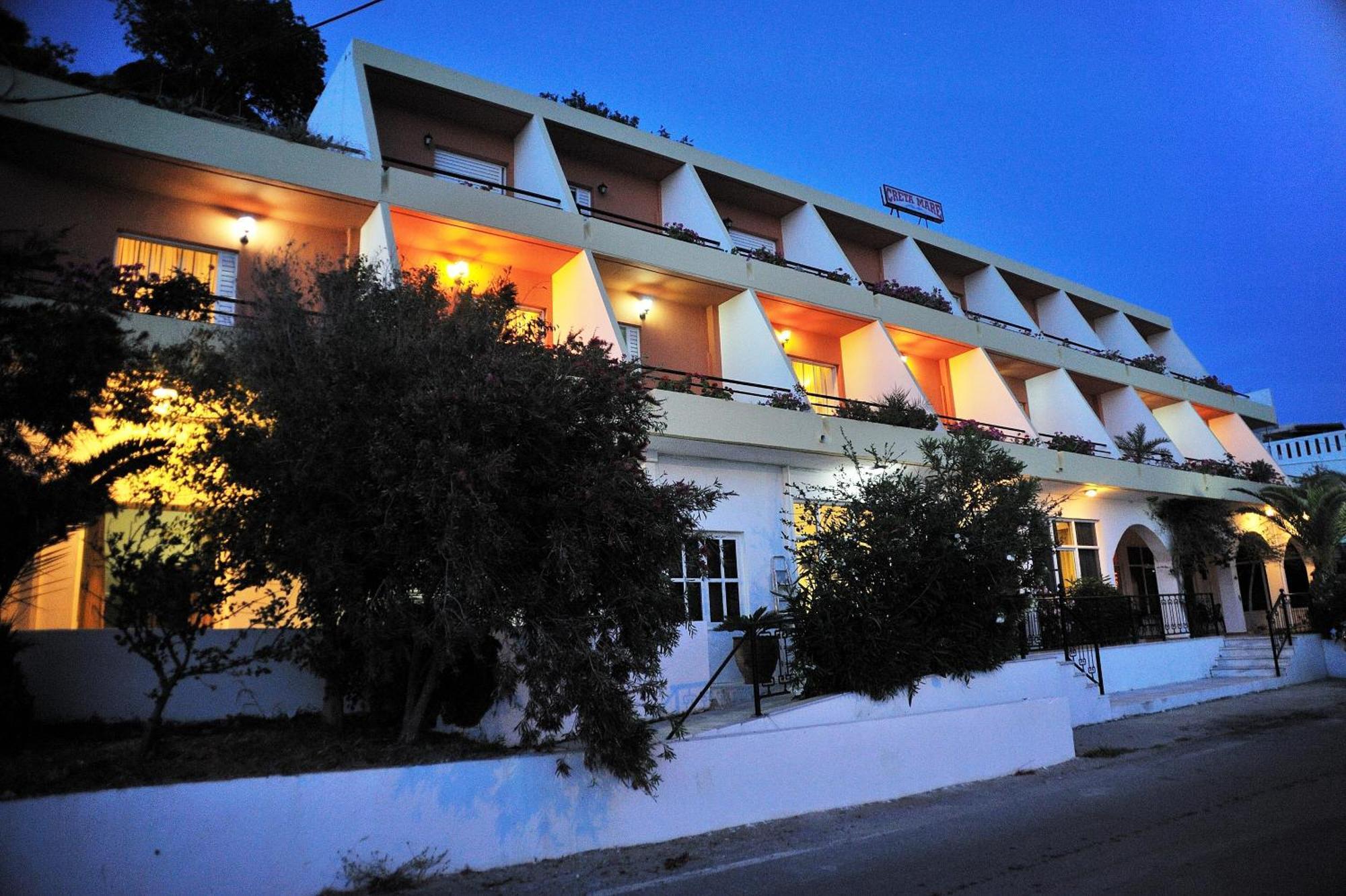 Creta Mare Hotel Plakias Bagian luar foto