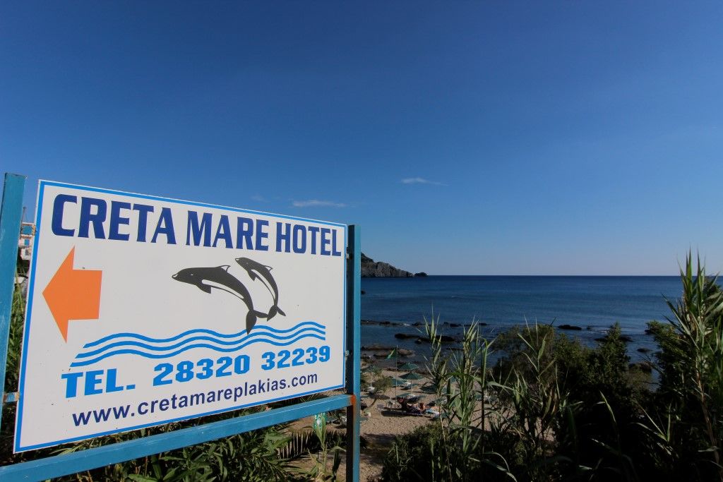 Creta Mare Hotel Plakias Bagian luar foto